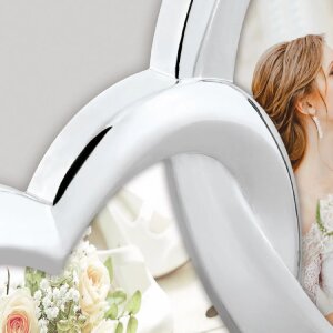 ZEP doble marco de metal Ravel para 2 fotos 8x8 y 10x10...