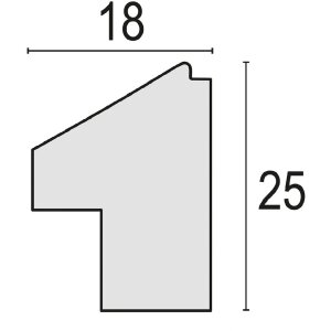 ZEP PS Marco Levanto B 20x30 cm Gris