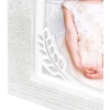 ZEP Marco de fotos de madera Eveline 15x20 cm blanco Marco de ocasiones