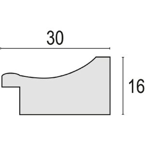 ZEP Poliesterol marco de fotos Arles Marrón 30x45 cm para colgar