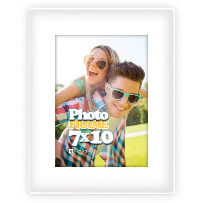 ZEP Marco Acrílico Magnético 7x10 cm Blanco