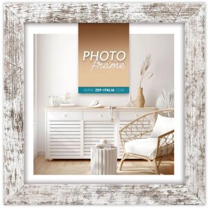 ZEP Marco de madera Vivan 30x45 cm madera blanqueada