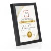 ZEP marco de madera para certificados negro 29,7x42 cm DIN A3