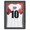 ZEP Marco de Madera para Camiseta de Deporte Jersey Negro 59x79 cm