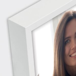 ZEP Marco MDF Bari Blanco para 4 fotos 10x15 cm