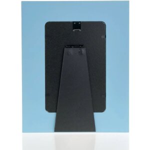 ZEP Marco de madera Procida Azul 10x15 cm con contraventanas