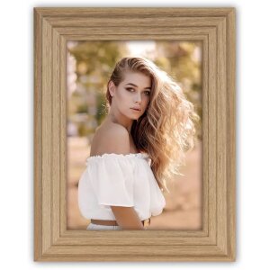 ZEP Marco de madera Valencia Marrón 20x30 cm