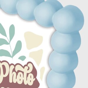 ZEP Marco de madera Pop Azul 13x18 cm