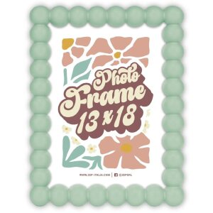 ZEP Marco de madera Pop Verde 10x15 cm