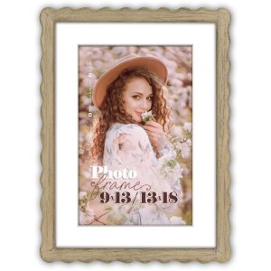 ZEP Marco de madera Lione Nature 15x20 cm con...