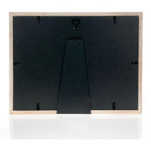 ZEP marco doble madera Selene para 2 fotos 13x18 cm vintage decoración corazón naturaleza blanco