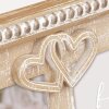 ZEP marco doble madera Selene para 2 fotos 13x18 cm vintage decoración corazón naturaleza blanco