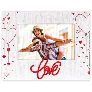 ZEP Marco de madera Gianna Rojo 10x15 cm