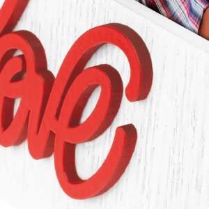 ZEP Marco de madera Gianna Rojo 10x15 cm