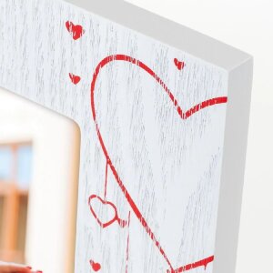 ZEP Marco de madera Gianna Rojo 10x15 cm