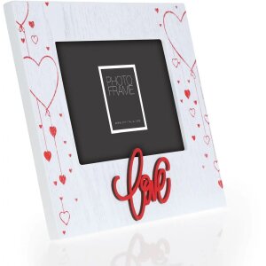 ZEP Marco de madera Gianna Rojo 10x15 cm