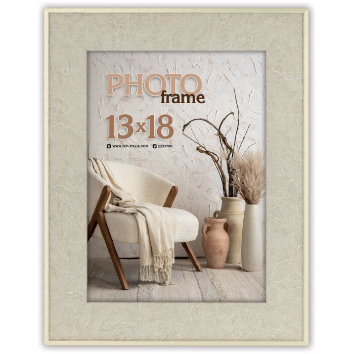 Marco ZEP Colmar Gris 20x30 cm aspecto madera