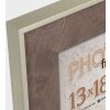 Marco ZEP Colmar Marrón 20x25 cm aspecto madera con cristal auténtico