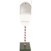 Clayre & Eef 5Y1264 Buzón Decoración Navideña Blanco Rojo 19x33x92 cm