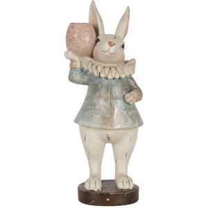 Clayre & Eef Conejo Decorativo Estilo Campestre Beige...