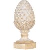 Clayre & Eef 6PR5483 Sujetalibros Poliresina Beige Antiguo 16x14x29 cm Lote de 2