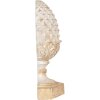 Clayre & Eef 6PR5483 Sujetalibros Poliresina Beige Antiguo 16x14x29 cm Lote de 2