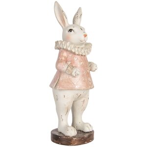 Clayre & Eef Conejo Decorativo Pascua Vintage Beige...