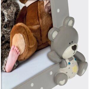 ZEP marco de poliresina Billy Beige 10x15 cm 13x18 cm con oso y estrellas