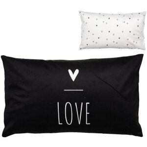 Clayre & Eef BHS36-1 Funda de Cojín 30x50 cm...
