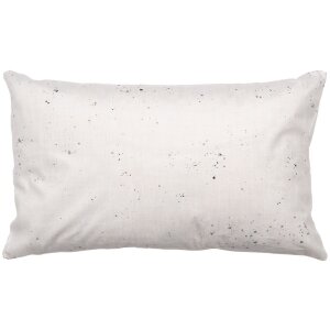 Clayre & Eef Funda de Cojín BNS36-1 30x50 cm Estilo Campestre Beige Gris Conejito