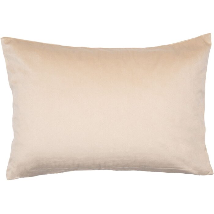 Clayre & Eef funda de cojín beige 35x50 cm estilo country poliéster rectangular