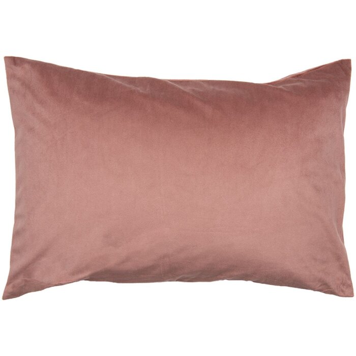Clayre & Eef KT036.053DP Funda de cojín 35x50 cm Rosa estilo campestre