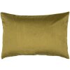 Funda de cojín Clayre & Eef 35x50 cm verde estilo country poliéster