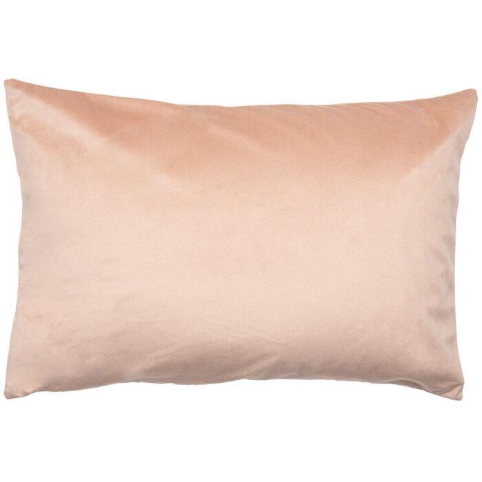Clayre & Eef Funda de Cojín 35x50 cm Rosa Estilo Campestre Poliéster Rectangular