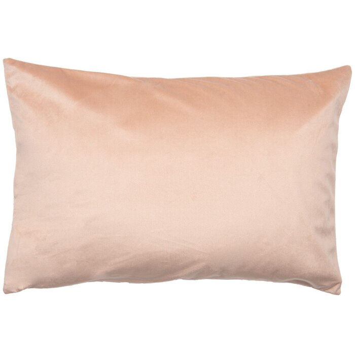 Clayre & Eef Funda de Cojín 35x50 cm Rosa Estilo Campestre Poliéster Rectangular