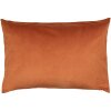 Funda de cojín Clayre & Eef 35x50 cm naranja estilo country poliéster