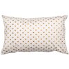 Clayre & Eef LEL36 Funda de Cojín 30x50 cm Beige Amarillo Country Style Poliéster