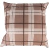 Clayre & Eef NWV20-1 Funda de cojín 45x45 cm Beige Marrón Estilo rústico
