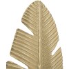 Mauro Ferretti escultura decorativa Hoja Glam Oro Negro 10x10x34 cm
