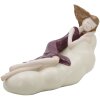 Mauro Ferretti figura decorativa Dolly en una nube 25x11x16 cm rojo oscuro