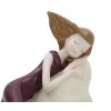 Mauro Ferretti figura decorativa Dolly en una nube 25x11x16 cm rojo oscuro