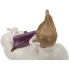 Mauro Ferretti figura decorativa Dolly en una nube 25x11x16 cm rojo oscuro