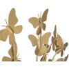 Mauro Ferretti decoración árbol de la vida con mariposas 31x8x30 cm color oro
