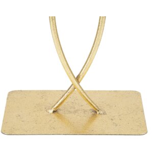 Mauro Ferretti escultura Leaf Glam Oro 25x8.5x35 cm