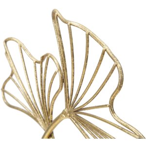 Mauro Ferretti escultura Leaf Glam Oro 25x8.5x35 cm