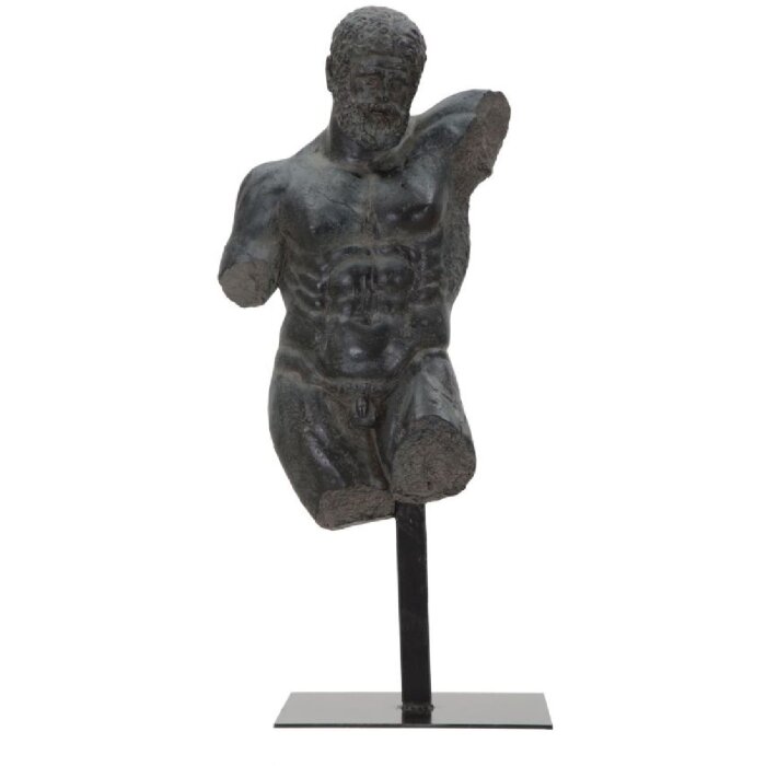 Mauro Ferretti Escultura Museo Hombre 26x22x57,5 cm negro