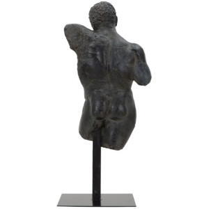 Mauro Ferretti Escultura Museo Hombre 26x22x57,5 cm negro
