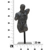 Mauro Ferretti Escultura Museo Hombre 26x22x57,5 cm negro