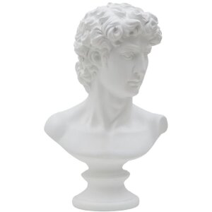 Mauro Ferretti escultura Roman 21.5x14.5x34 cm blanco