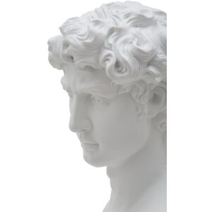 Mauro Ferretti escultura Roman 21.5x14.5x34 cm blanco